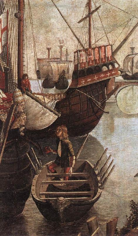 The Arrival of the Pilgrims in Cologne (detail), CARPACCIO, Vittore